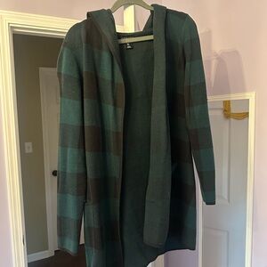 Adrienne Vittadini Dark Green Knit Sweater